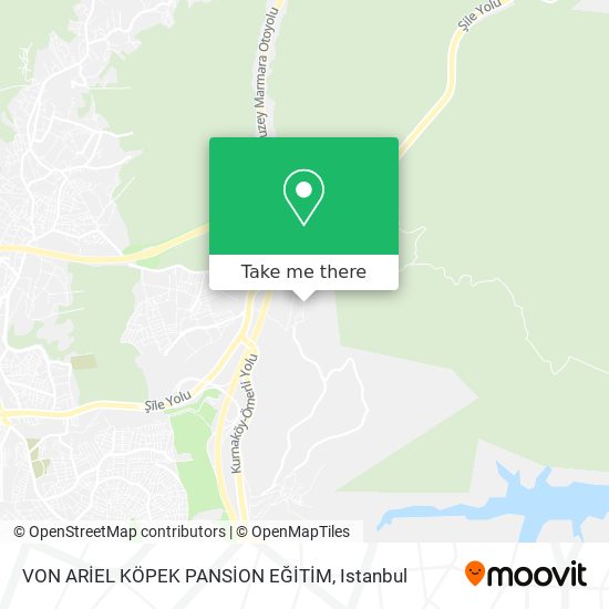 VON ARİEL KÖPEK PANSİON EĞİTİM map