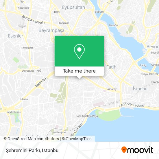 Şehremini Parkı map