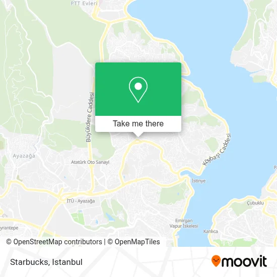 Starbucks map