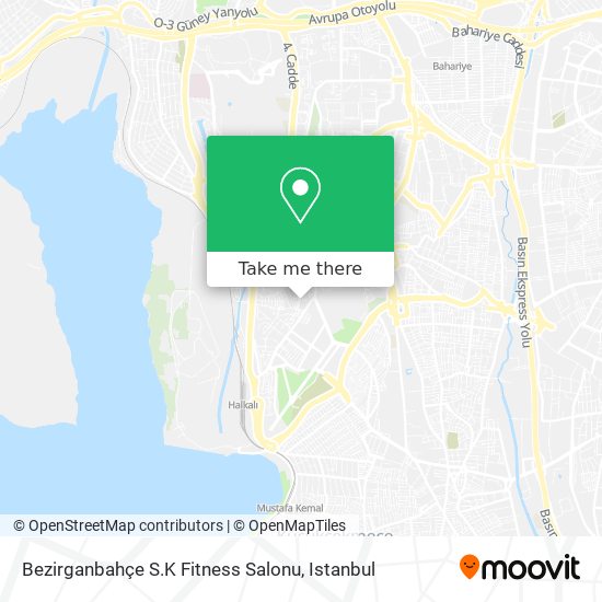 Bezirganbahçe S.K Fitness Salonu map