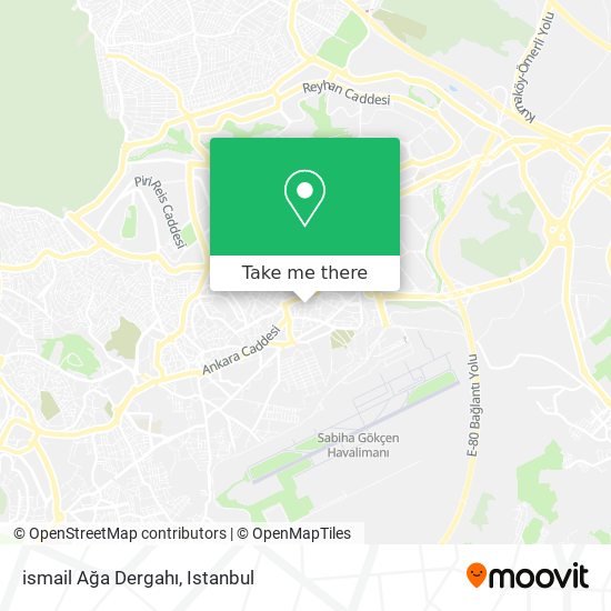 ismail Ağa Dergahı map