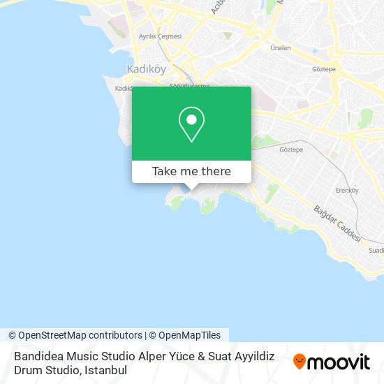 Bandidea Music Studio Alper Yüce & Suat Ayyildiz Drum Studio map