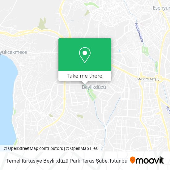 Temel Kırtasiye Beylikdüzü Park Teras Şube map