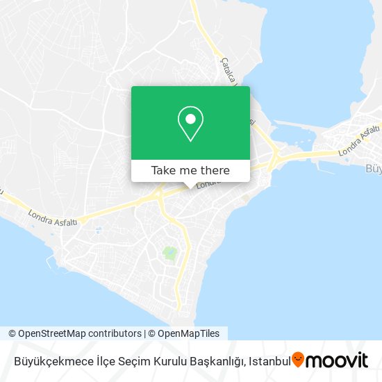 Büyükçekmece İlçe Seçim Kurulu Başkanlığı map