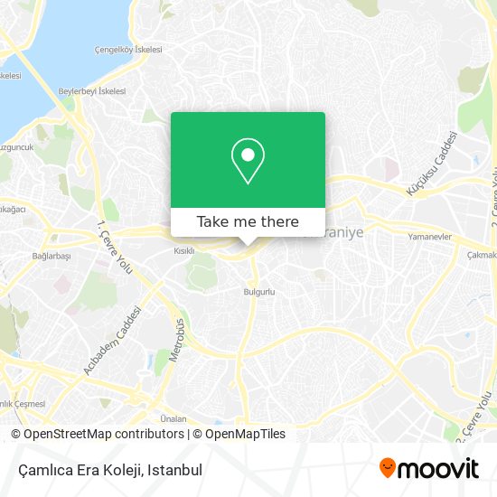 Çamlıca Era Koleji map