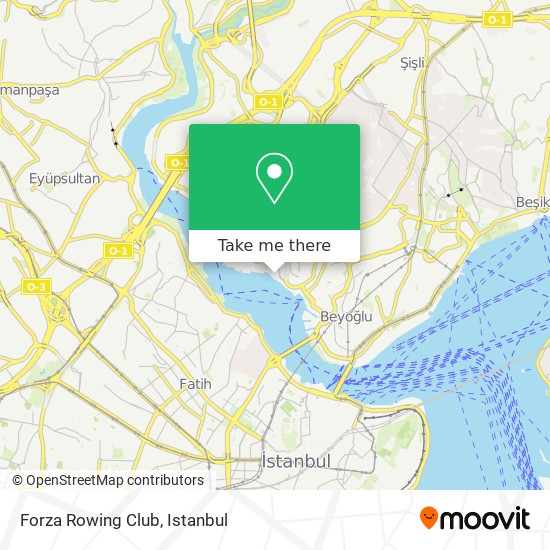 Forza Rowing Club map