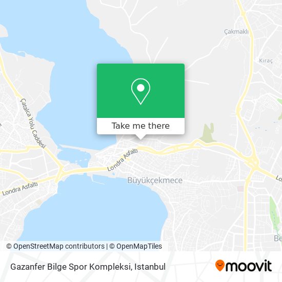 Gazanfer Bilge Spor Kompleksi map