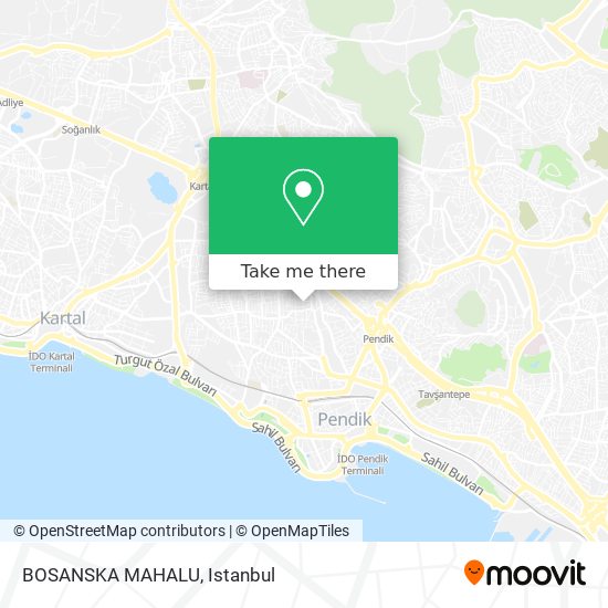 BOSANSKA MAHALU map