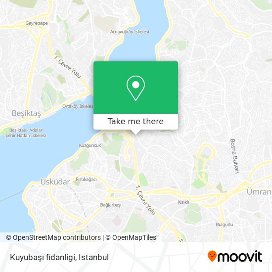 Kuyubaşı fidanligi map