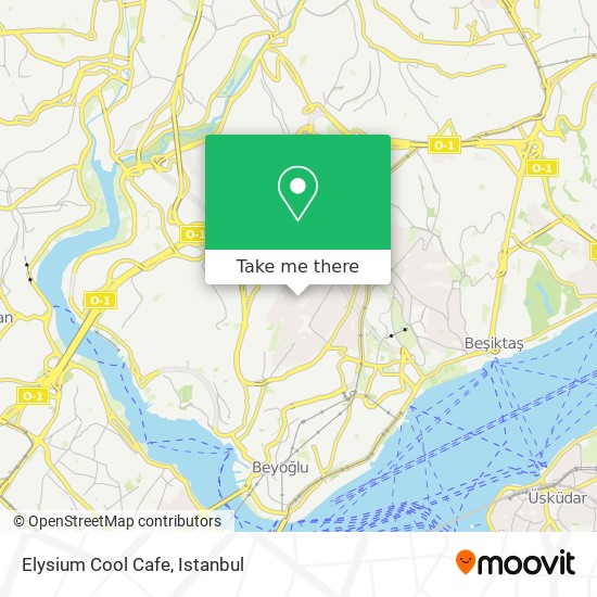 Elysium Cool Cafe map
