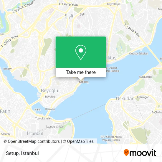 Setup map