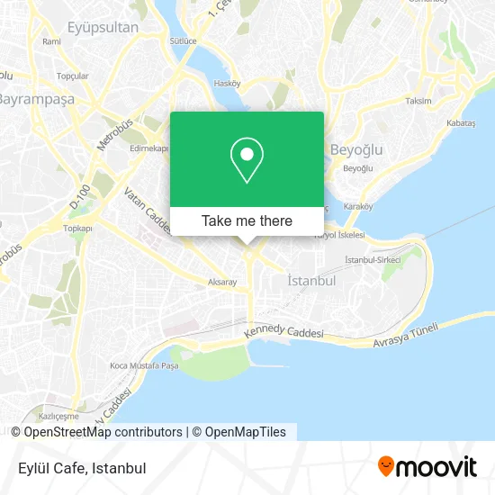 Eylül Cafe map