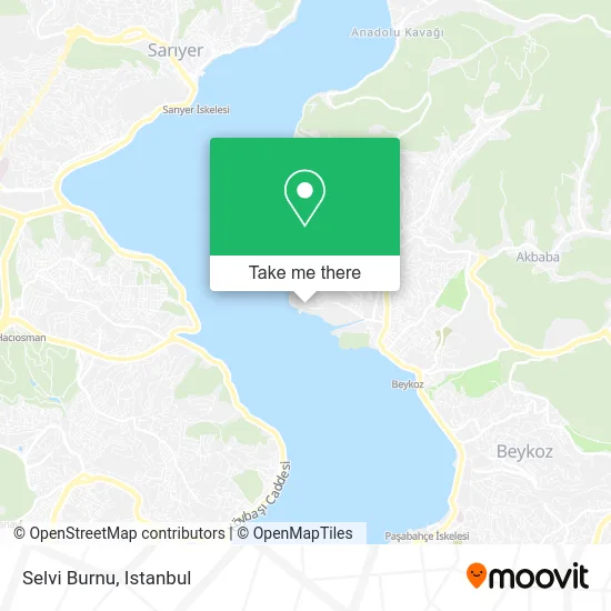 Selvi Burnu map