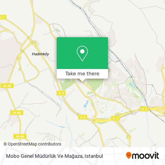 Mobo Genel Müdürlük Ve Mağaza map