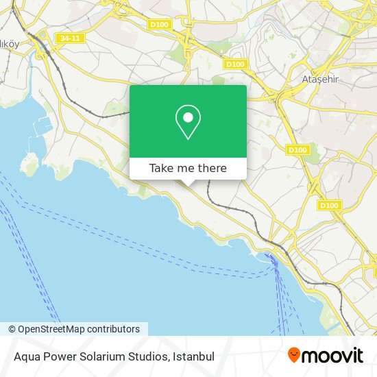 Aqua Power Solarium Studios map