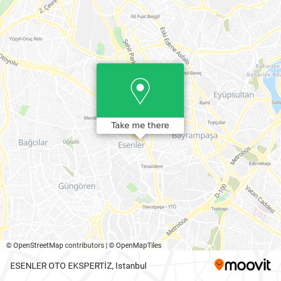 ESENLER OTO EKSPERTİZ map