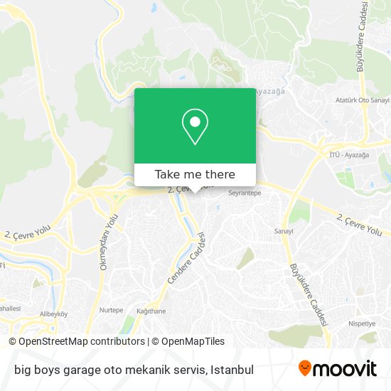 How To Get To Big Boys Garage Oto Mekanik Servis In Kagithane By Bus Cable Car Or Metro