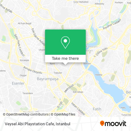 Veysel Abi Playstation Cafe map