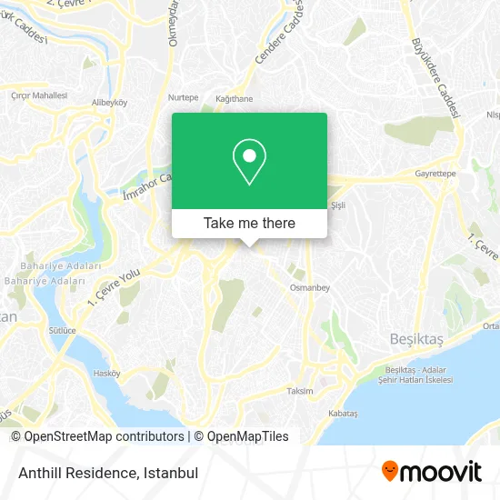 Anthill Residence map