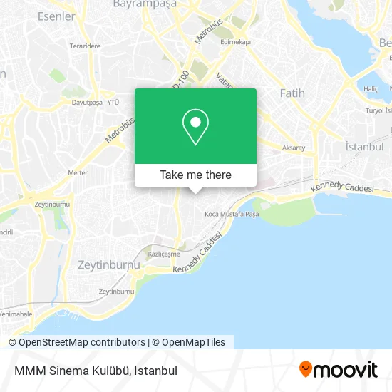 MMM Sinema Kulübü map