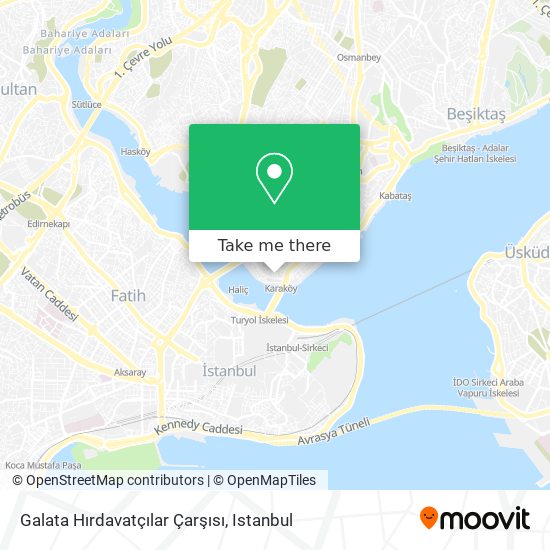 Galata Hırdavatçılar Çarşısı map