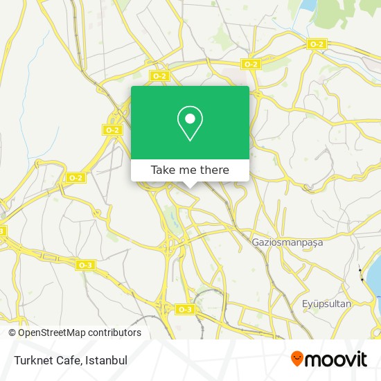 Turknet Cafe map