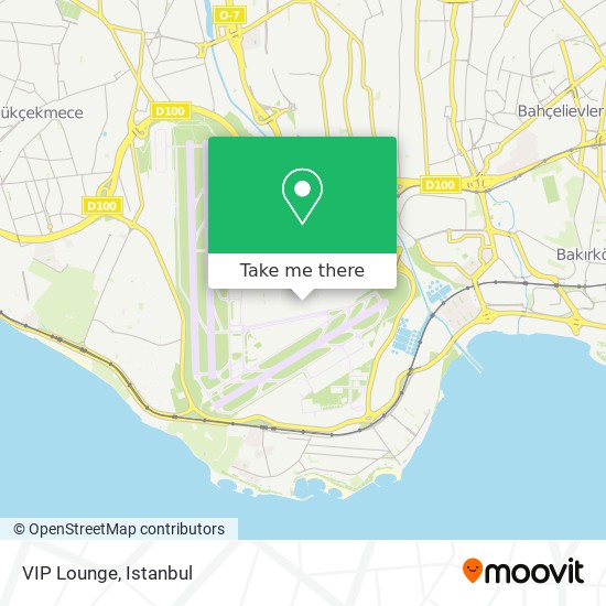 VIP Lounge map