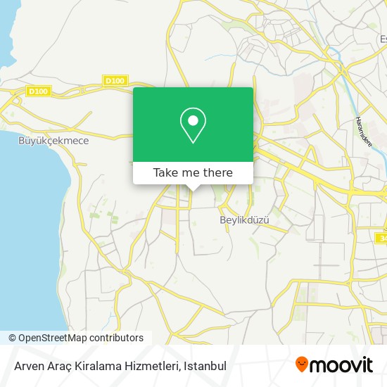 Arven Araç Kiralama Hizmetleri map