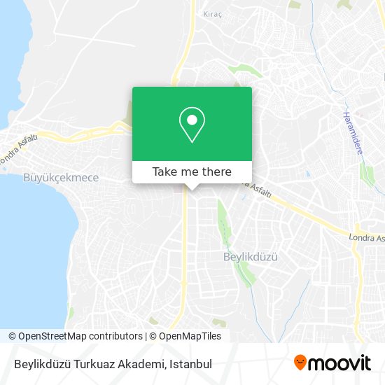 Beylikdüzü Turkuaz Akademi map