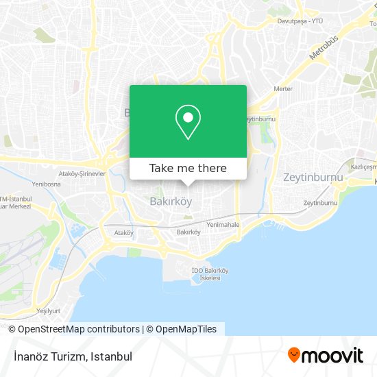 İnanöz Turizm map