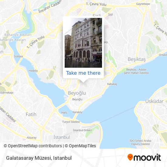 Galatasaray Müzesi map