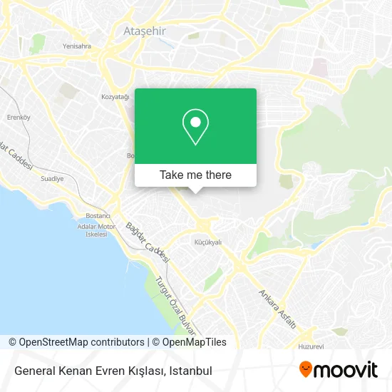General Kenan Evren Kışlası map