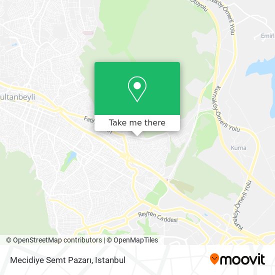 Mecidiye Semt Pazarı map
