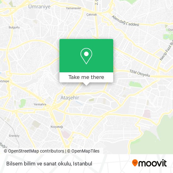 Bilsem bilim ve sanat okulu map