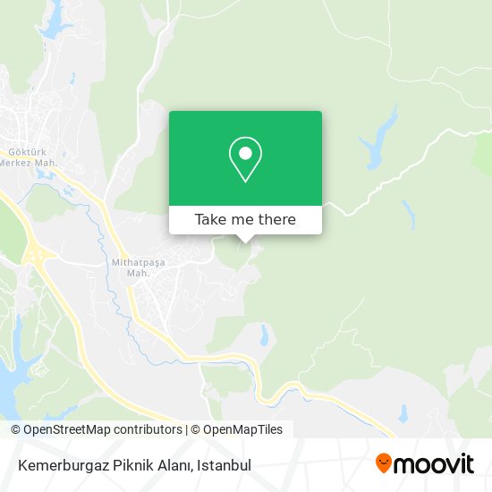 Kemerburgaz Piknik Alanı map
