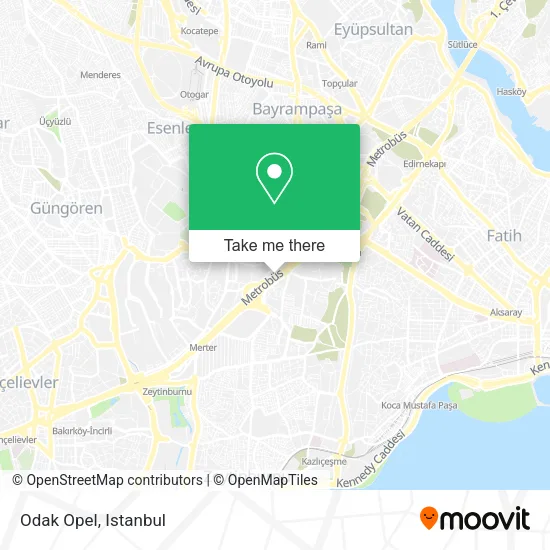 Odak Opel map