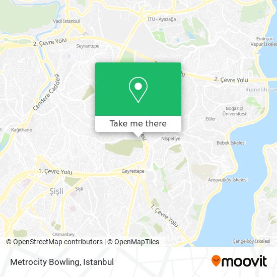 Metrocity Bowling map
