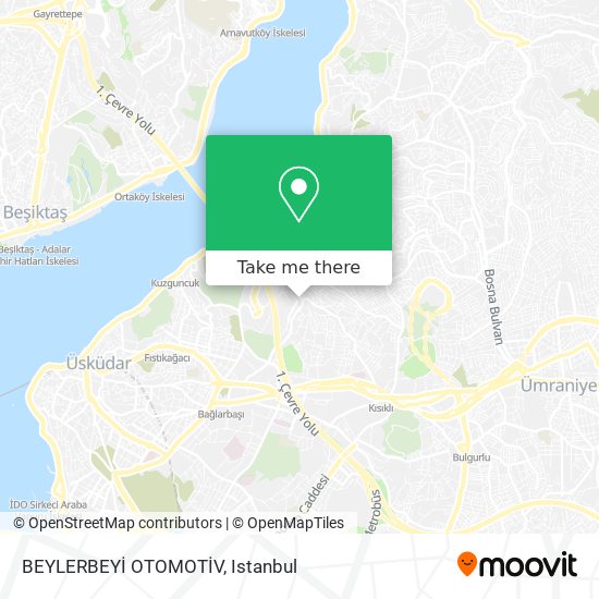 BEYLERBEYİ OTOMOTİV map