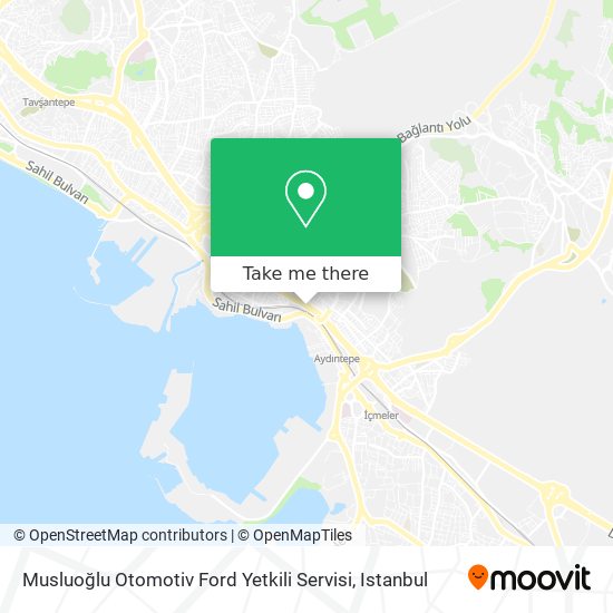 Musluoğlu Otomotiv Ford Yetkili Servisi map