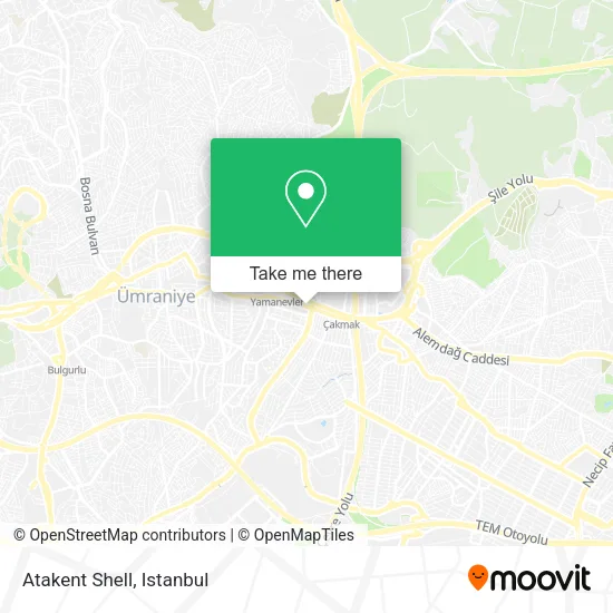 Atakent Shell map