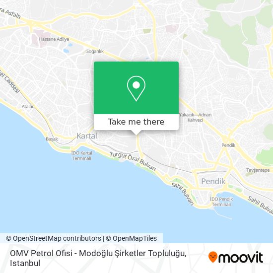 OMV Petrol Ofisi - Modoğlu Şirketler Topluluğu map