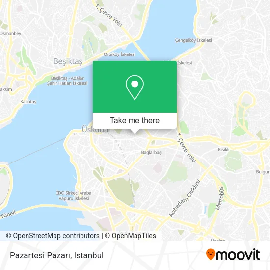 Pazartesi Pazarı map