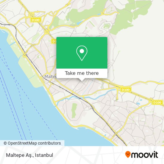 Maltepe Aş. map