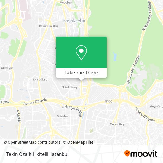 Tekin Ozalit | ikitelli map