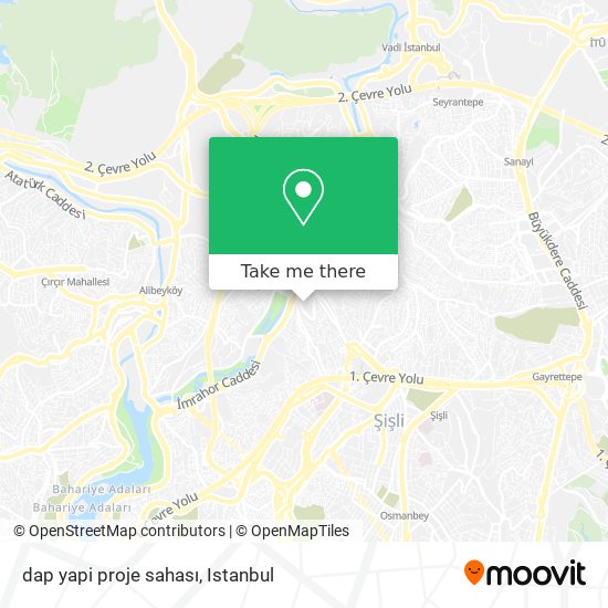 dap yapi proje sahası map