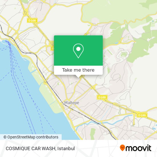 COSMIQUE CAR WASH map