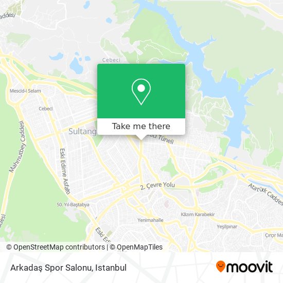 Arkadaş Spor Salonu map