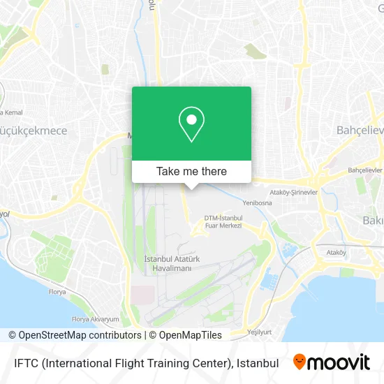 IFTC (International Flight Training Center) map