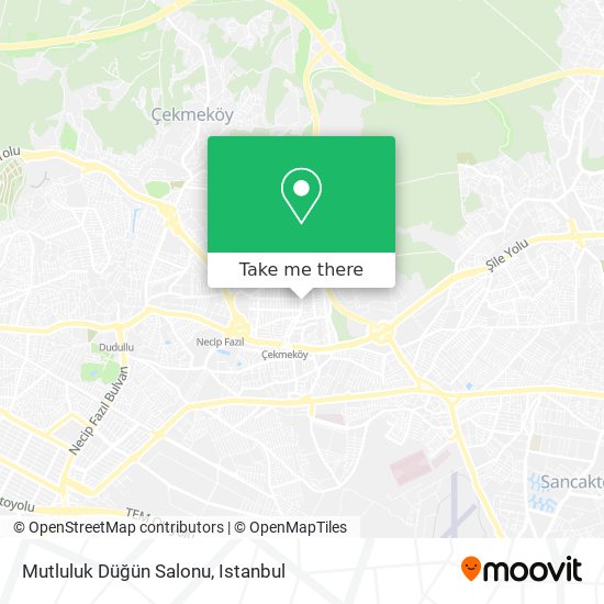 Mutluluk Düğün Salonu map