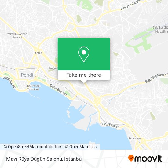 Mavi Rüya Dügün Salonu map